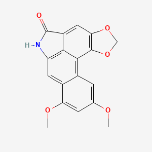 molecular formula C18H13NO5 B14152523 Aristololactam IV CAS No. 17413-39-7