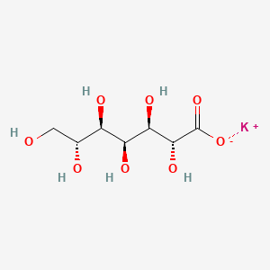 molecular formula C7H13KO8 B14152607 Potassium glucoheptonate CAS No. 68084-27-5