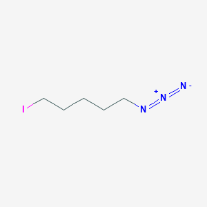 molecular formula C5H10IN3 B14152619 1-Azido-5-iodopentane CAS No. 142523-71-5