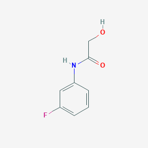 molecular formula C8H8FNO2 B14152697 N-(3-Fluorophenyl)-2-hydroxyacetamide CAS No. 926230-24-2
