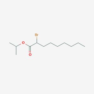 molecular formula C12H23BrO2 B14152703 Propan-2-yl 2-bromononanoate CAS No. 5463-83-2