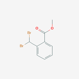 molecular formula C9H8Br2O2 B14152757 Methyl 2-(dibromomethyl)benzoate CAS No. 90537-01-2