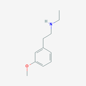 molecular formula C11H17NO B14152799 Ethyl[2-(3-methoxyphenyl)ethyl]amine CAS No. 782450-14-0