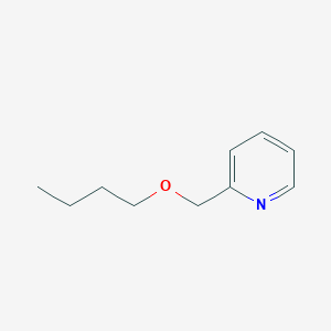 molecular formula C10H15NO B14152849 Pyridine, 2-(butoxymethyl)- CAS No. 89290-78-8