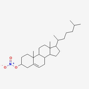 molecular formula C27H45NO3 B14152860 Cholest-5-en-3-yl nitrate CAS No. 3255-05-8
