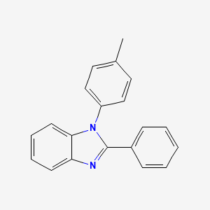 molecular formula C20H16N2 B14152994 2-Phenyl-1-(p-tolyl)benzimidazole CAS No. 3510-25-6