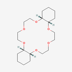 molecular formula C20H36O6 B14153020 cis-Syn-cis-dicyclohexano-18-crown-6 CAS No. 15128-65-1