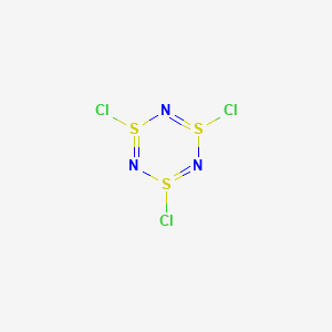 molecular formula Cl3N3S3 B14153052 Trithiazyl trichloride CAS No. 5964-00-1