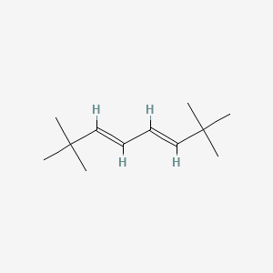 molecular formula C12H22 B14153056 (E,E)-3,5-Octadiene, 2,2,7,7-tetramethyl- CAS No. 22430-49-5