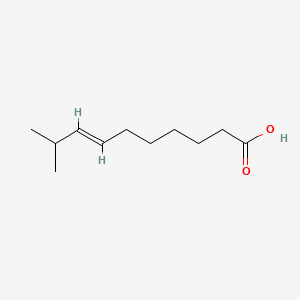 molecular formula C11H20O2 B14153149 trans-9-Methyl-7-decenoic acid CAS No. 61229-05-8
