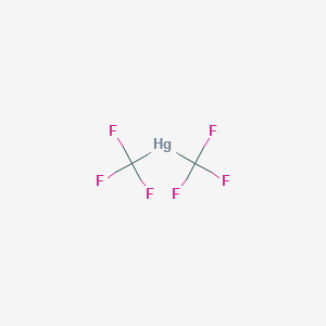 molecular formula C2F6Hg B14153196 Bis(trifluoromethyl)mercury CAS No. 371-76-6
