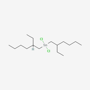 molecular formula C16H34Cl2Sn B14153252 Bis(2-ethylhexyl)tin dichloride CAS No. 25430-97-1