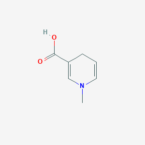 molecular formula C7H9NO2 B141533 1,4-二氢三亚甲基碱 CAS No. 140201-08-7