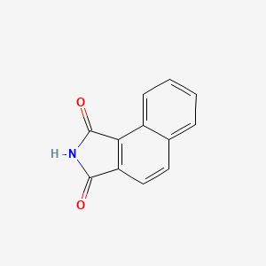 molecular formula C12H7NO2 B14153372 1H-Benz[e]isoindole-1,3(2H)-dione CAS No. 4379-50-4