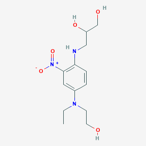 molecular formula C13H21N3O5 B14153437 HC Blue 9 base CAS No. 114087-41-1