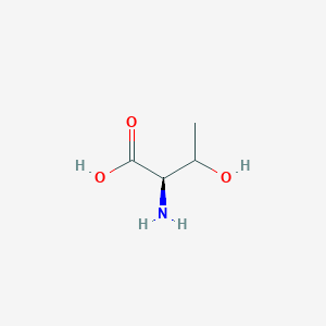 molecular formula C4H9NO3 B14153650 (2R)-2-amino-3-hydroxybutanoic acid CAS No. 7013-02-7