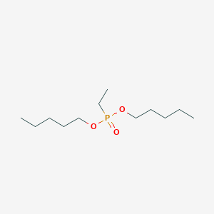 molecular formula C12H27O3P B14153671 Dipentyl ethylphosphonate CAS No. 6163-82-2