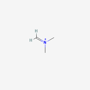 molecular formula C3H8N+ B14153738 N,N-Dimethylmethaniminium CAS No. 28149-27-1