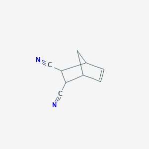 molecular formula C9H8N2 B14153819 Bicyclo[2.2.1]hept-5-ene-2,3-dicarbonitrile CAS No. 38447-89-1