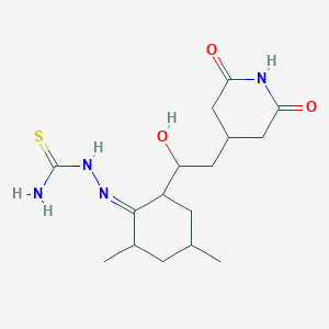 molecular formula C16H26N4O3S B14154024 Actidione, thiosemicarbazone CAS No. 4562-20-3
