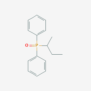 molecular formula C16H19OP B14154060 Butan-2-yl(diphenyl)phosphane oxide CAS No. 4252-61-3