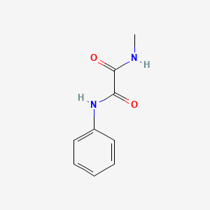 molecular formula C9H10N2O2 B14154187 N-methyl-N'-phenylethanediamide CAS No. 10605-18-2