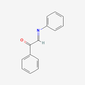molecular formula C14H11NO B14154280 1-Phenyl-2-(phenylimino)ethanone CAS No. 1865-10-7
