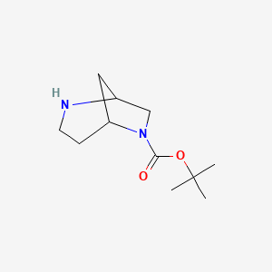 molecular formula C11H20N2O2 B1415434 tert-Butyl 2,6-diazabicyclo[3.2.1]Octane-6-Carboxylate CAS No. 1250997-27-3