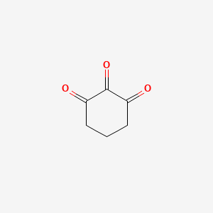 molecular formula C6H6O3 B14154398 1,2,3-Cyclohexanetrione CAS No. 4322-62-7