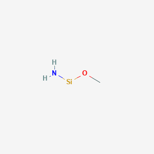 molecular formula CH5NOSi B14154544 Amino methoxy silane CAS No. 64051-31-6