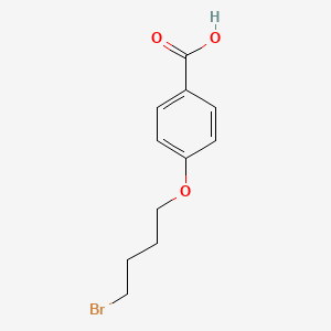 molecular formula C11H13BrO3 B14154576 4-(4-bromobutoxy)benzoic Acid CAS No. 88931-96-8