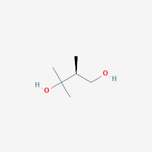 molecular formula C6H14O2 B141546 (2S)-2,3-二甲基丁烷-1,3-二醇 CAS No. 73295-12-2