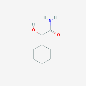 molecular formula C8H15NO2 B14154626 2-Cyclohexyl-2-hydroxyacetamide CAS No. 4442-93-7