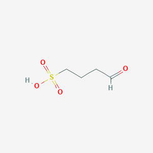 molecular formula C4H8O4S B14154657 4-Oxobutane-1-sulfonic acid CAS No. 4064-69-1