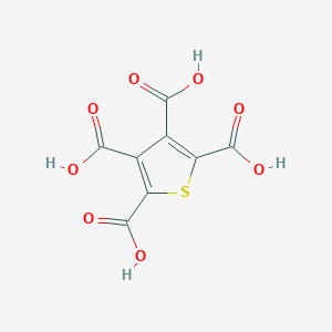 molecular formula C8H4O8S B14154662 Thiophenetetracarboxylic acid CAS No. 4506-94-9