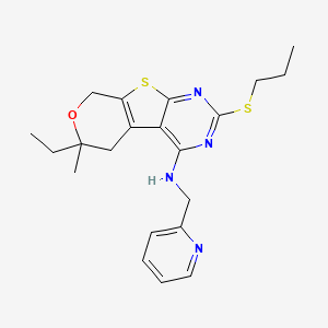molecular formula C21H26N4OS2 B14154772 Agn-PC-0kbbua CAS No. 5293-61-8
