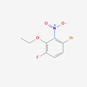 1-Bromo-3-ethoxy-4-fluoro-2-nitrobenzene