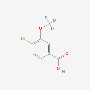 Benzoic acid, 4-bromo-3-(methoxy-d3)-