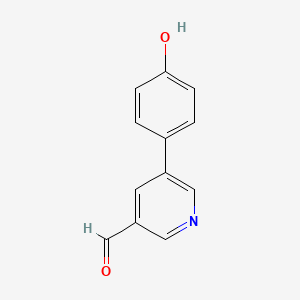 5-(4-Hydroxyphenyl)pyridine-3-carbaldehyde