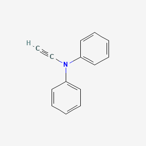 molecular formula C14H11N B14154902 N-ethynyl-N-phenylaniline CAS No. 4231-39-4