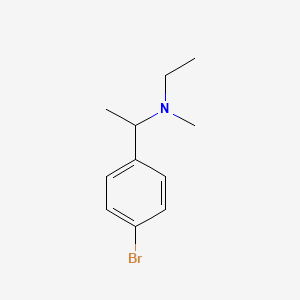 [1-(4-Bromophenyl)ethyl](ethyl)methylamine