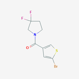 (5-Bromothiophen-3-yl)-(3,3-difluoropyrrolidin-1-yl)-methanone