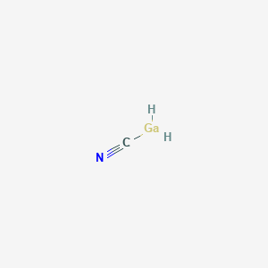 molecular formula CH2GaN B14154971 Gallanylformonitrile CAS No. 51750-59-5