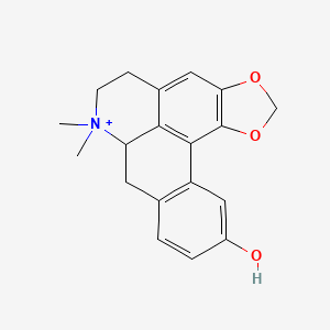 molecular formula C19H20NO3+ B14154988 Michepressine CAS No. 25454-85-7