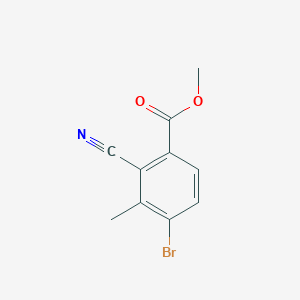 Methyl 4-bromo-2-cyano-3-methylbenzoate