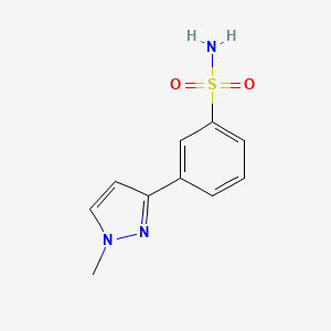 3-(1-Methyl-1H-pyrazol-3-yl)-benzenesulfonamide