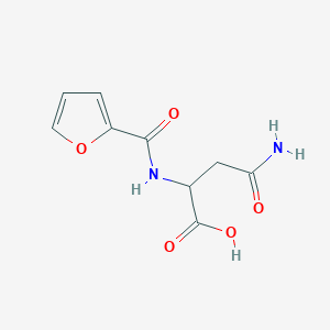 molecular formula C9H10N2O5 B14155046 N~2~-(Furan-2-carbonyl)asparagine CAS No. 5106-71-8
