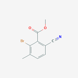 Methyl 2-bromo-6-cyano-3-methylbenzoate