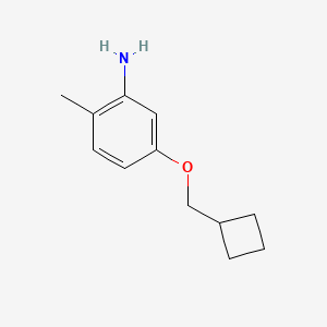5-Cyclobutylmethoxy-2-methylphenylamine
