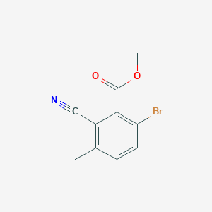 Methyl 6-bromo-2-cyano-3-methylbenzoate
